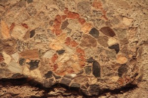 La "S" di Ernesto Schiaparelli visibile sulla volta della galleria nord. Foto: Enrico Romanzi