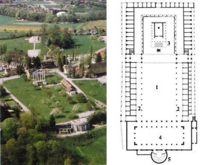 Il complesso forense di Augusta Raurica (da college.ecj23.org)
