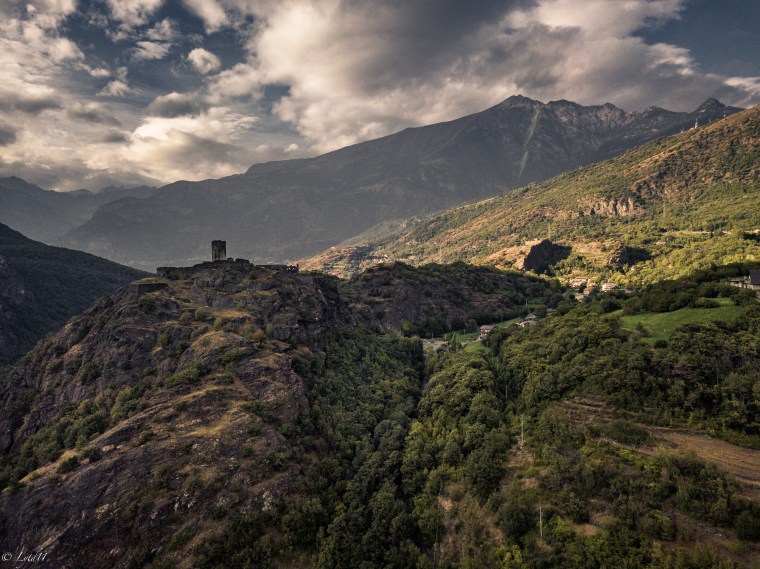 Il castello di Saint-Germain a Montjovet (Foto di Emi Dattolo - LYTD11)