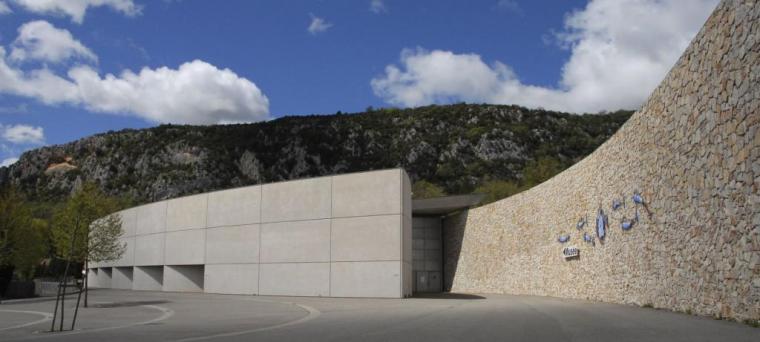 Musée de Préhistoire des Gorges du Verdon. Quinson, Alpes de Haute-Provence (Francia)