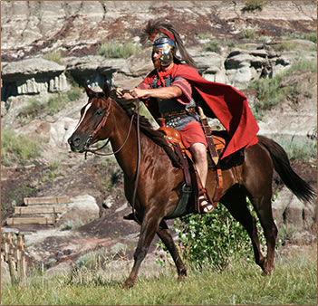roman-horseback