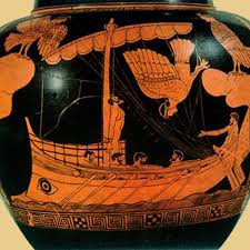 Ulisse e le sirene. Anfora a figure rosse (V secolo a.C.), British Museum, Londra