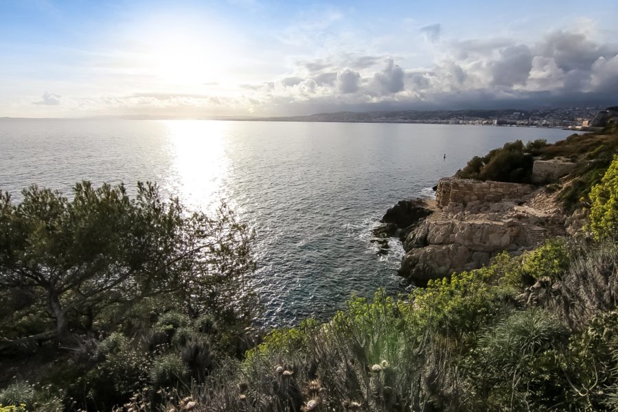 Lungomare nei pressi di Nizza