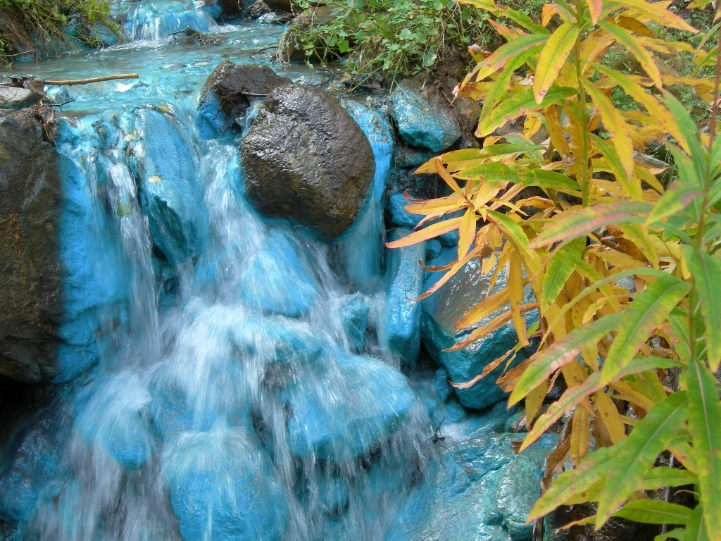 Le Acque Verdi di Saint-Marcel (da mapio.net)