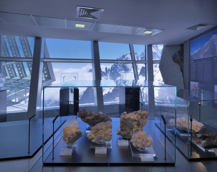 SkyWay-PuntaHelbronner-Sala dei Cristalli